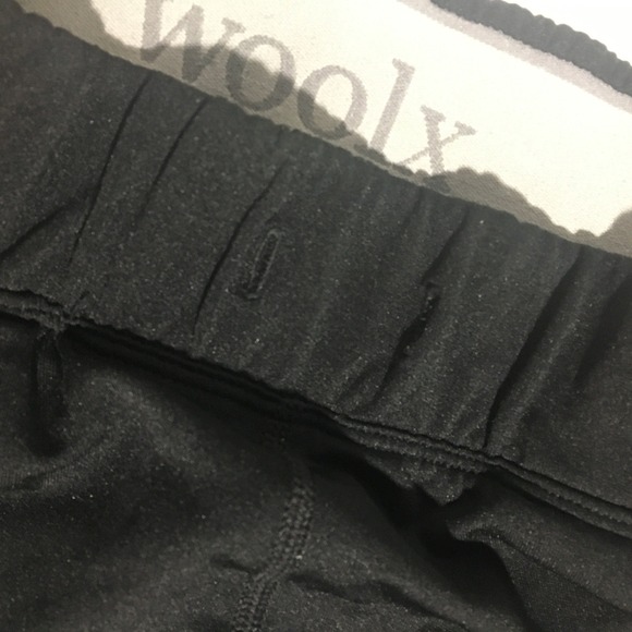 WOOLX Lola All Season Black Merino Wool Blend Jogger Pants Athletic Size S - Picture 6 of 10